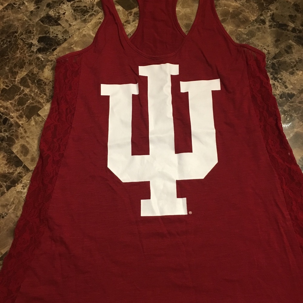 IU Indiana University Tanktop Pink Brand